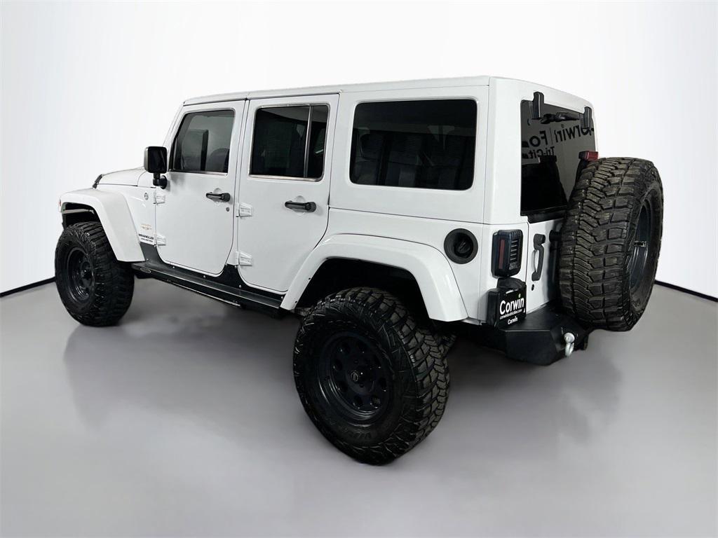 used 2012 Jeep Wrangler Unlimited car, priced at $14,999