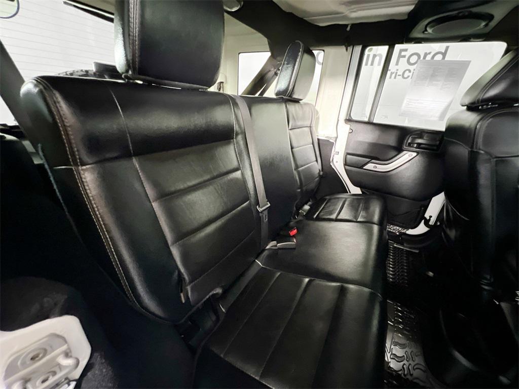 used 2012 Jeep Wrangler Unlimited car, priced at $14,999