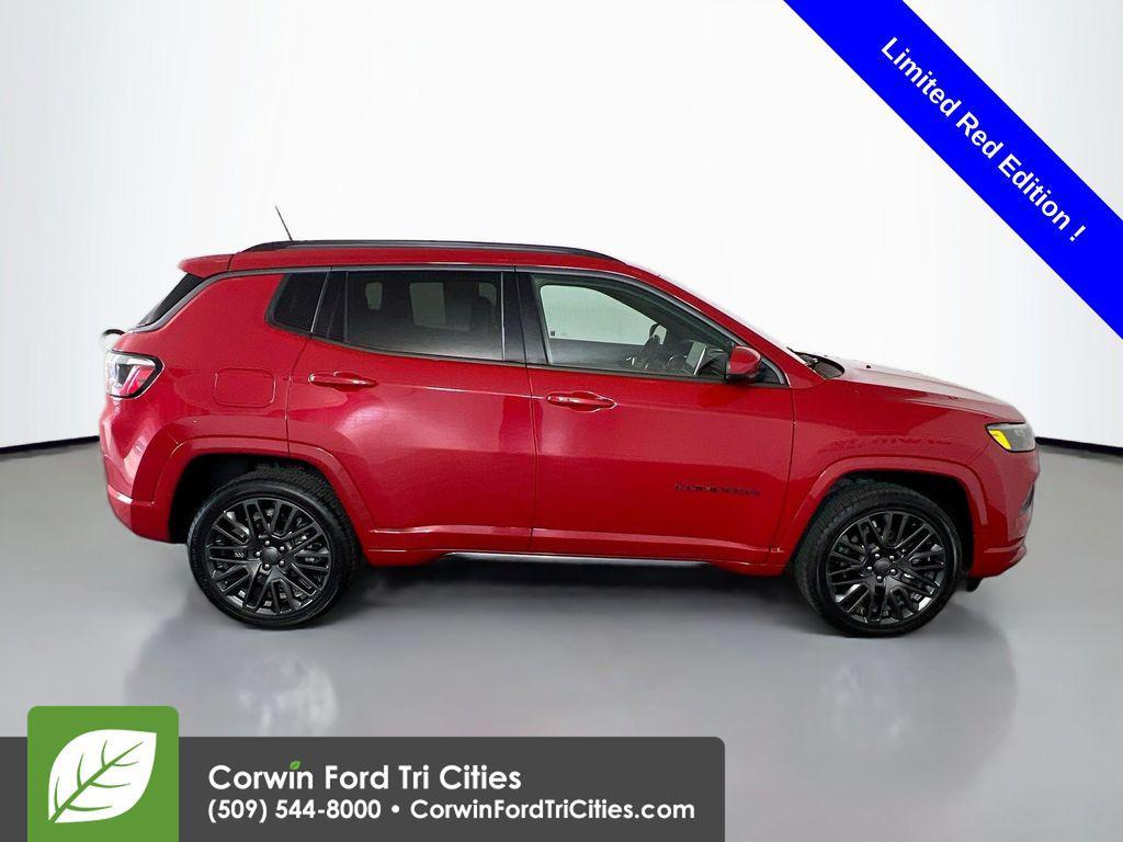 used 2022 Jeep Compass car, priced at $21,498
