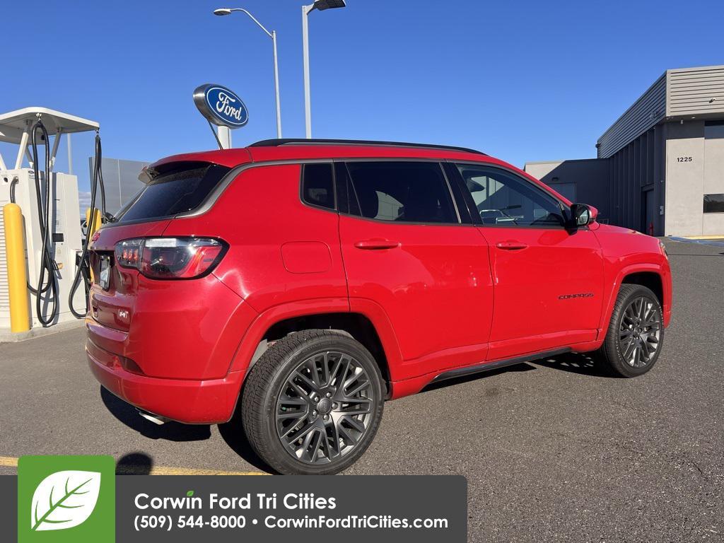 used 2022 Jeep Compass car, priced at $22,500