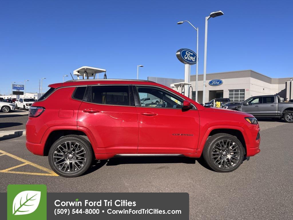 used 2022 Jeep Compass car, priced at $22,500