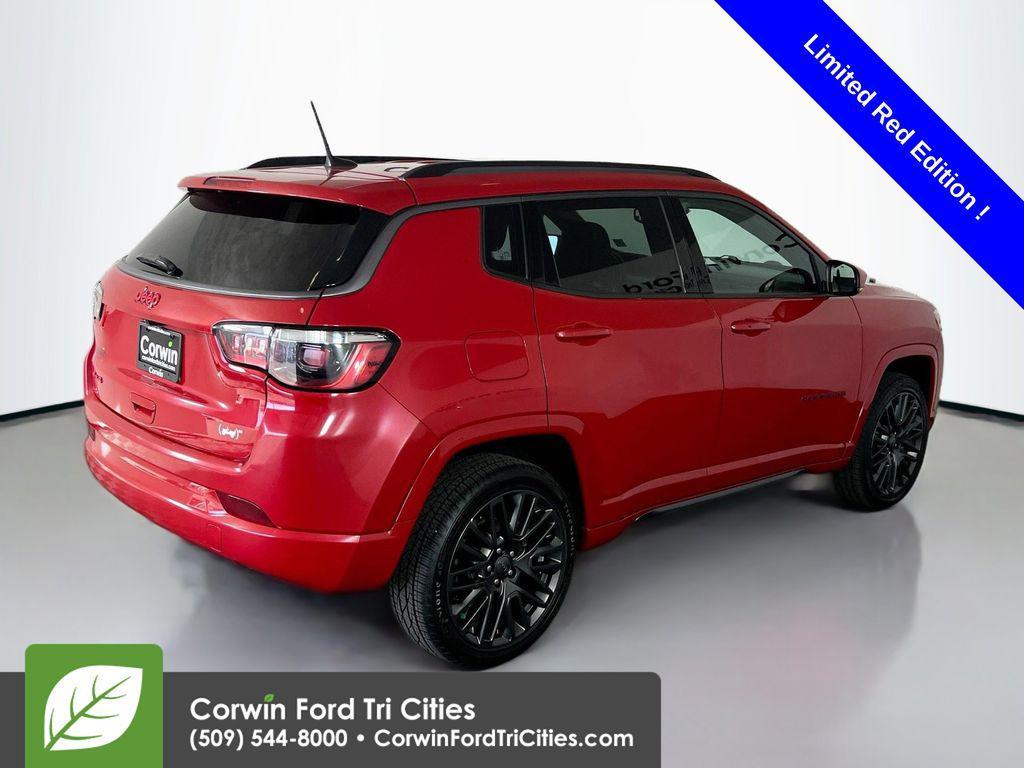 used 2022 Jeep Compass car, priced at $21,498