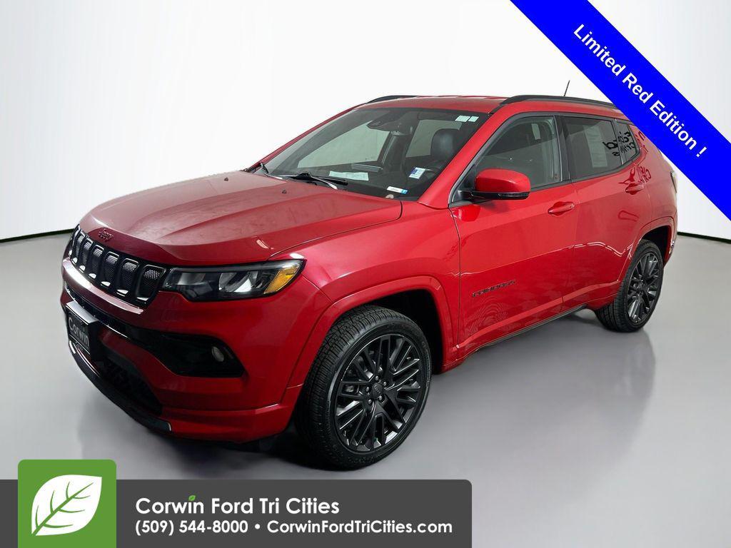 used 2022 Jeep Compass car, priced at $21,498