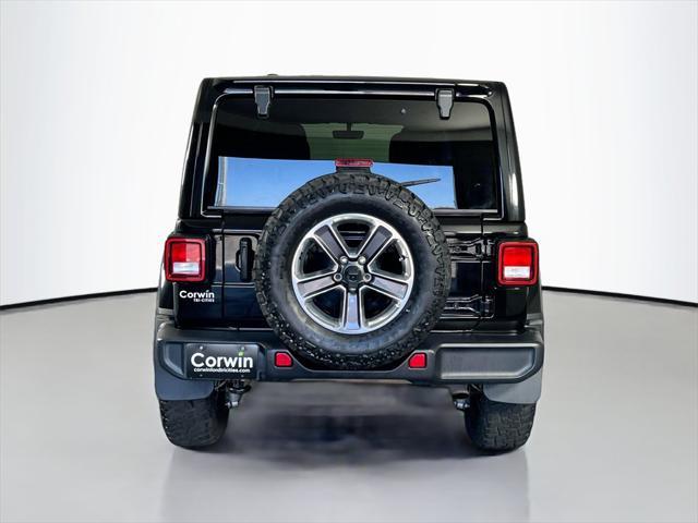 used 2021 Jeep Wrangler Unlimited car, priced at $30,852