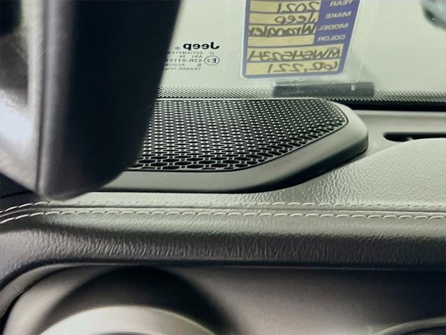 used 2021 Jeep Wrangler Unlimited car, priced at $30,852