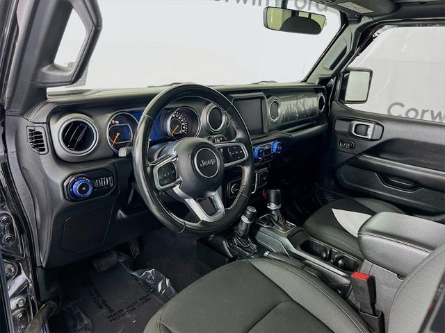 used 2021 Jeep Wrangler Unlimited car, priced at $30,852