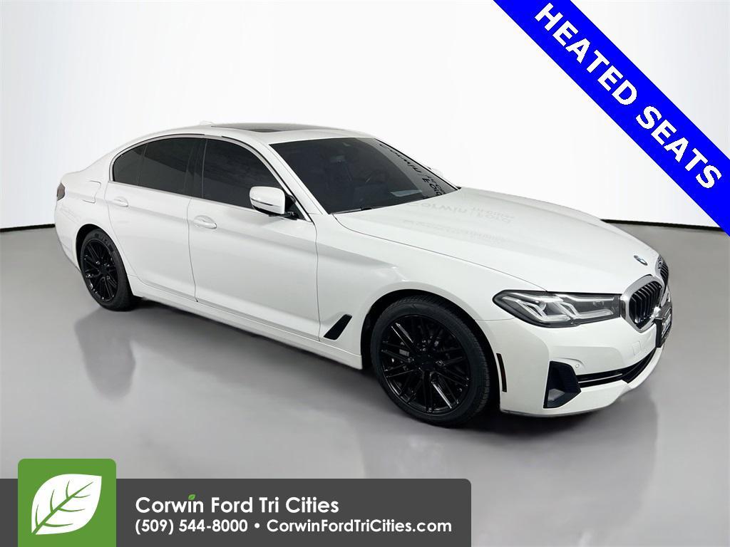 used 2021 BMW 530 car, priced at $22,498