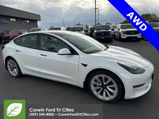 used 2022 Tesla Model 3 car