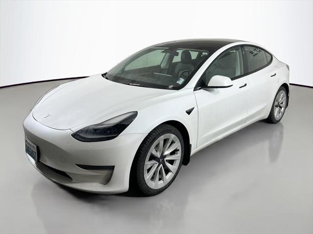 used 2022 Tesla Model 3 car, priced at $24,499