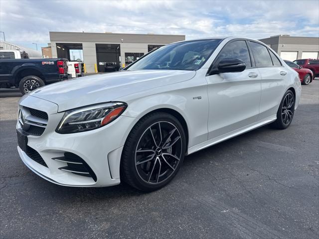 used 2019 Mercedes-Benz AMG C 43 car, priced at $33,787