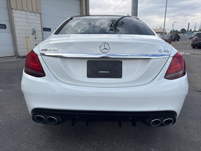 used 2019 Mercedes-Benz AMG C 43 car, priced at $33,787