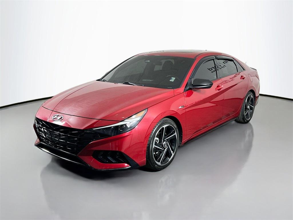 used 2023 Hyundai Elantra car, priced at $21,895