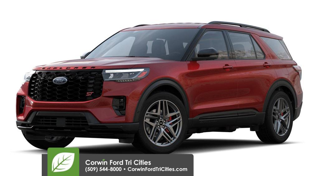 new 2025 Ford Explorer car, priced at $58,428