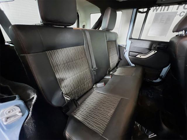 used 2012 Jeep Wrangler Unlimited car, priced at $14,959