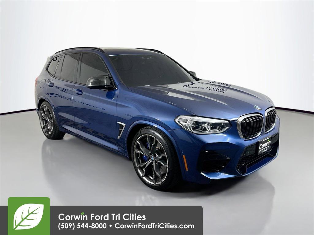 used 2021 BMW X3 M car, priced at $52,999