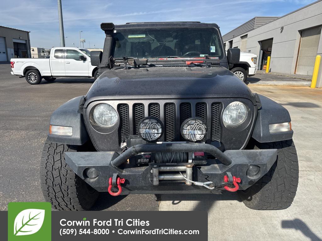 used 2018 Jeep Wrangler Unlimited car, priced at $21,896