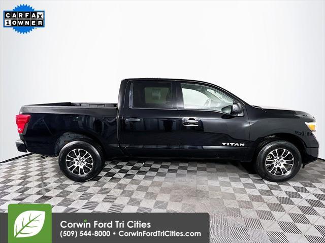 used 2022 Nissan Titan car, priced at $27,462