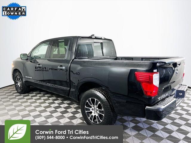 used 2022 Nissan Titan car, priced at $27,462