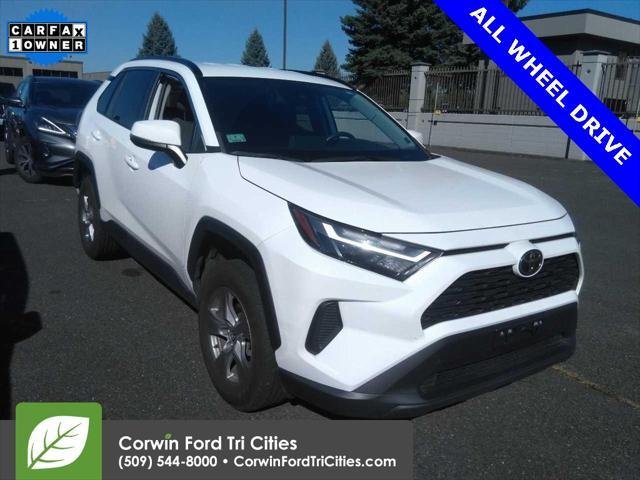 used 2022 Toyota RAV4 car, priced at $28,489