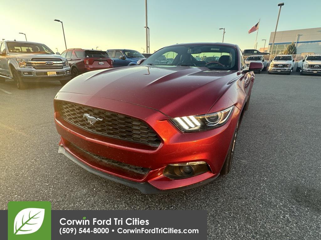 used 2017 Ford Mustang car, priced at $14,687