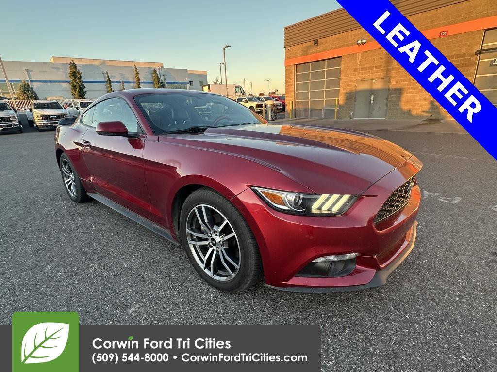 used 2017 Ford Mustang car, priced at $14,687