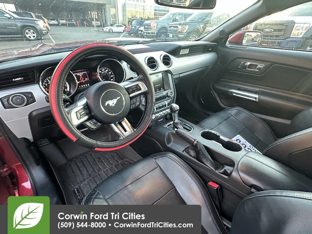 used 2017 Ford Mustang car, priced at $14,687