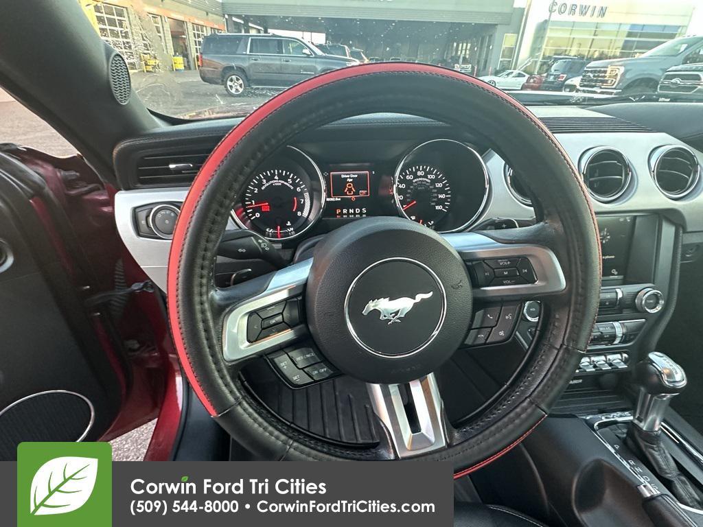 used 2017 Ford Mustang car, priced at $14,687