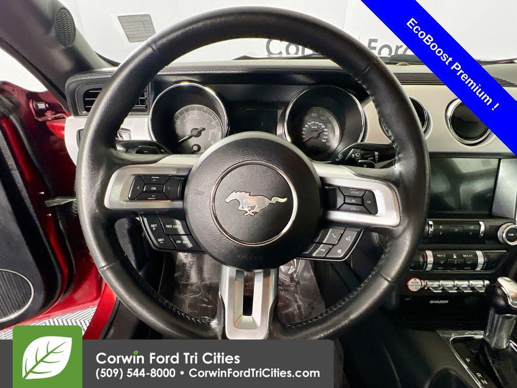 used 2017 Ford Mustang car, priced at $14,299