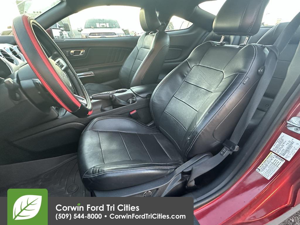 used 2017 Ford Mustang car, priced at $14,687