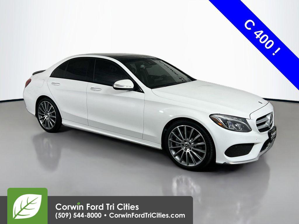 used 2015 Mercedes-Benz C-Class car, priced at $13,498