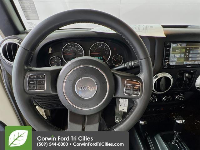 used 2017 Jeep Wrangler Unlimited car, priced at $23,700