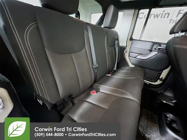 used 2017 Jeep Wrangler Unlimited car, priced at $23,700