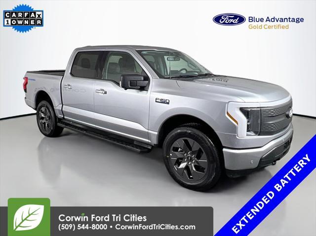 used 2024 Ford F-150 Lightning car, priced at $56,999