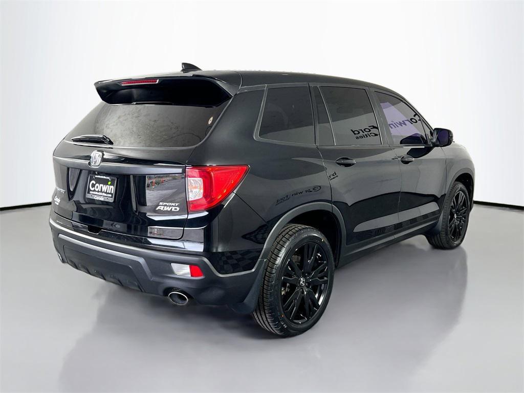 used 2021 Honda Passport car, priced at $23,695