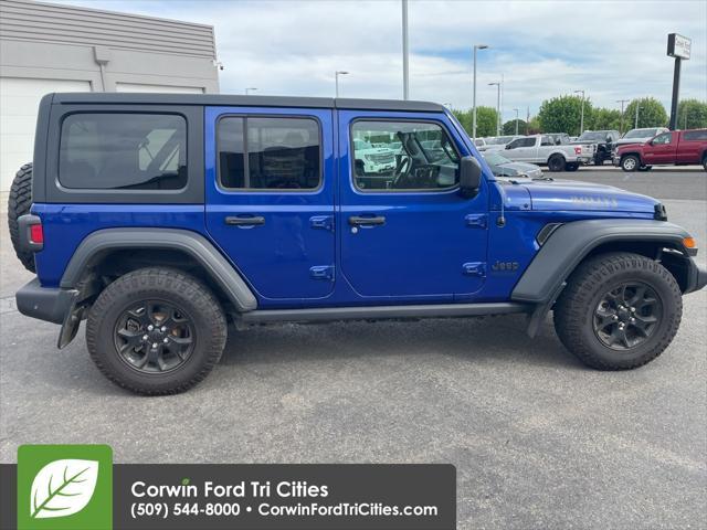 used 2020 Jeep Wrangler car, priced at $28,989