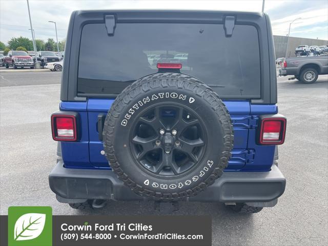 used 2020 Jeep Wrangler car, priced at $28,989