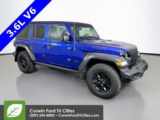 used 2020 Jeep Wrangler car, priced at $24,999