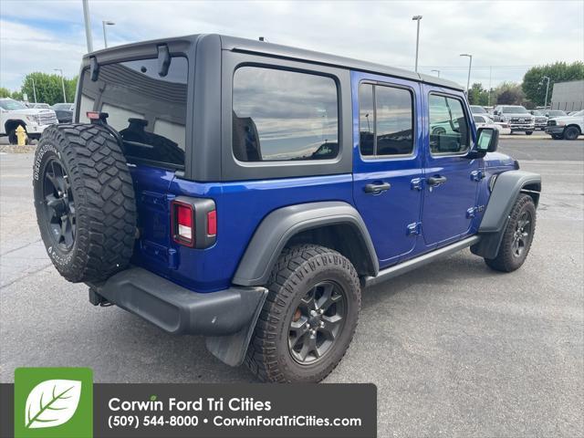 used 2020 Jeep Wrangler car, priced at $28,989