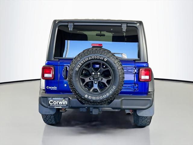 used 2020 Jeep Wrangler car, priced at $27,969