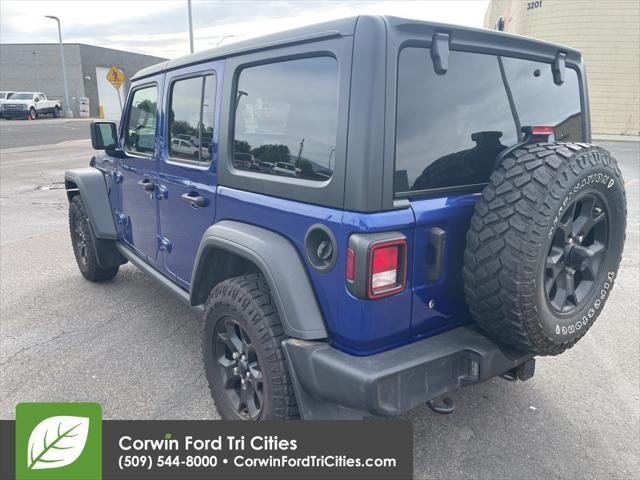 used 2020 Jeep Wrangler car, priced at $28,989