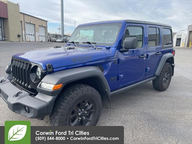 used 2020 Jeep Wrangler car, priced at $28,989