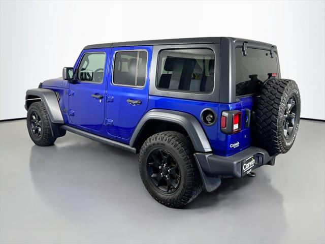 used 2020 Jeep Wrangler car, priced at $27,969