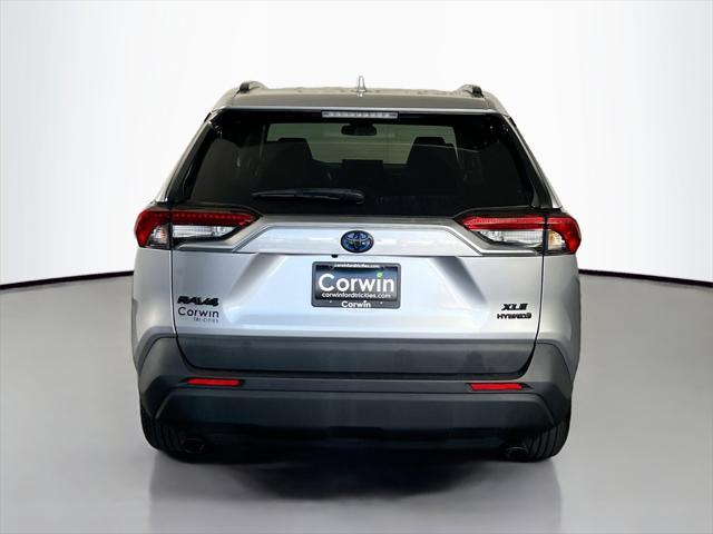 used 2021 Toyota RAV4 Hybrid car, priced at $30,421
