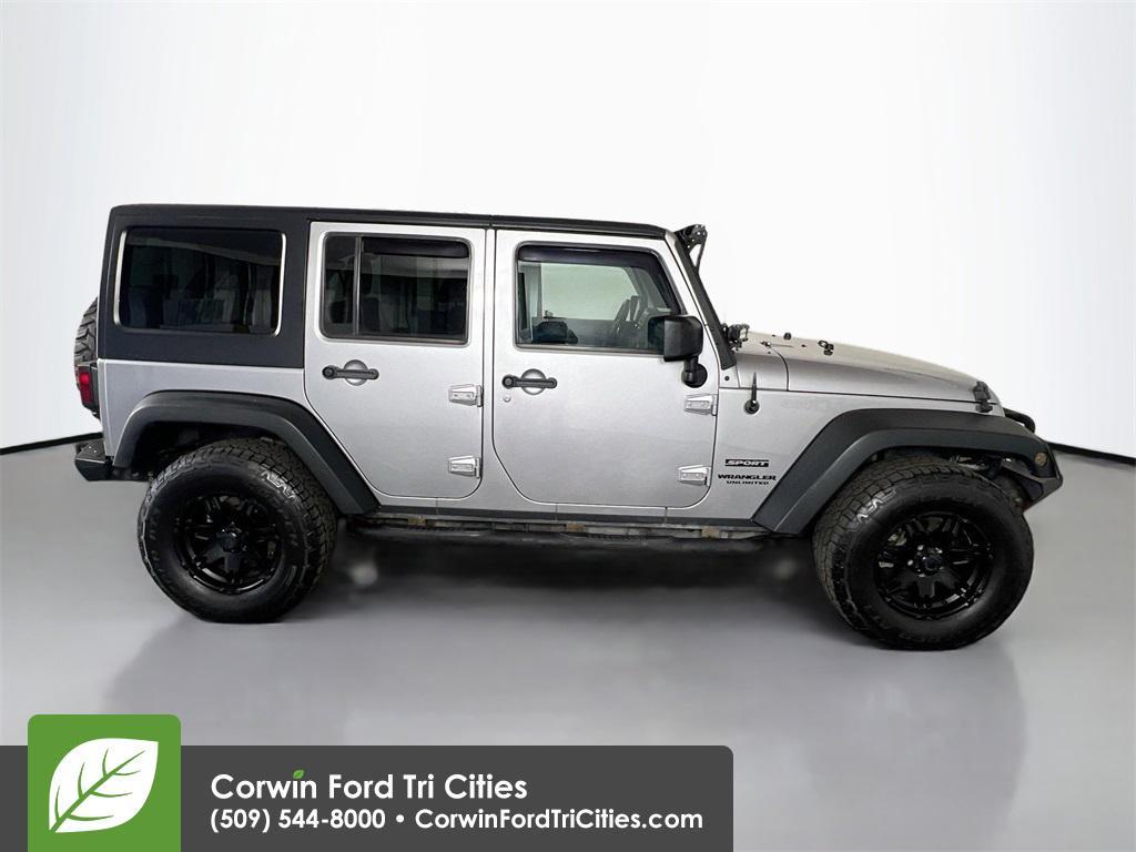used 2015 Jeep Wrangler Unlimited car, priced at $16,999
