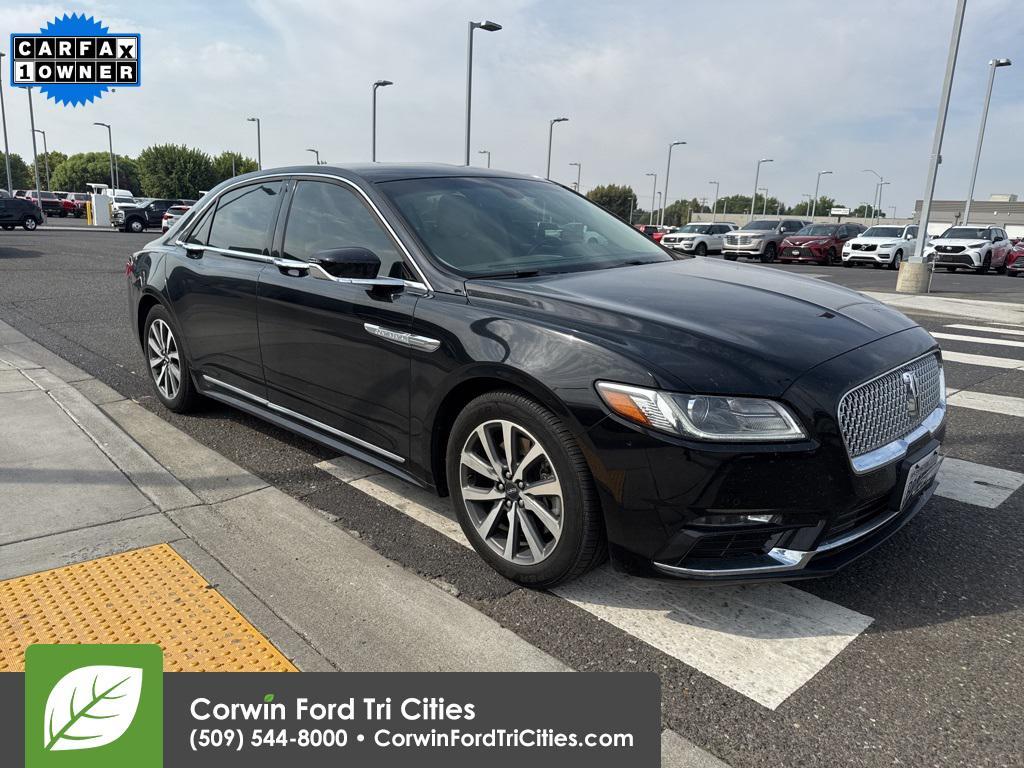 used 2017 Lincoln Continental car, priced at $15,999