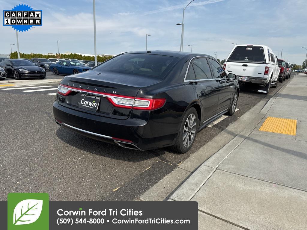 used 2017 Lincoln Continental car, priced at $15,999