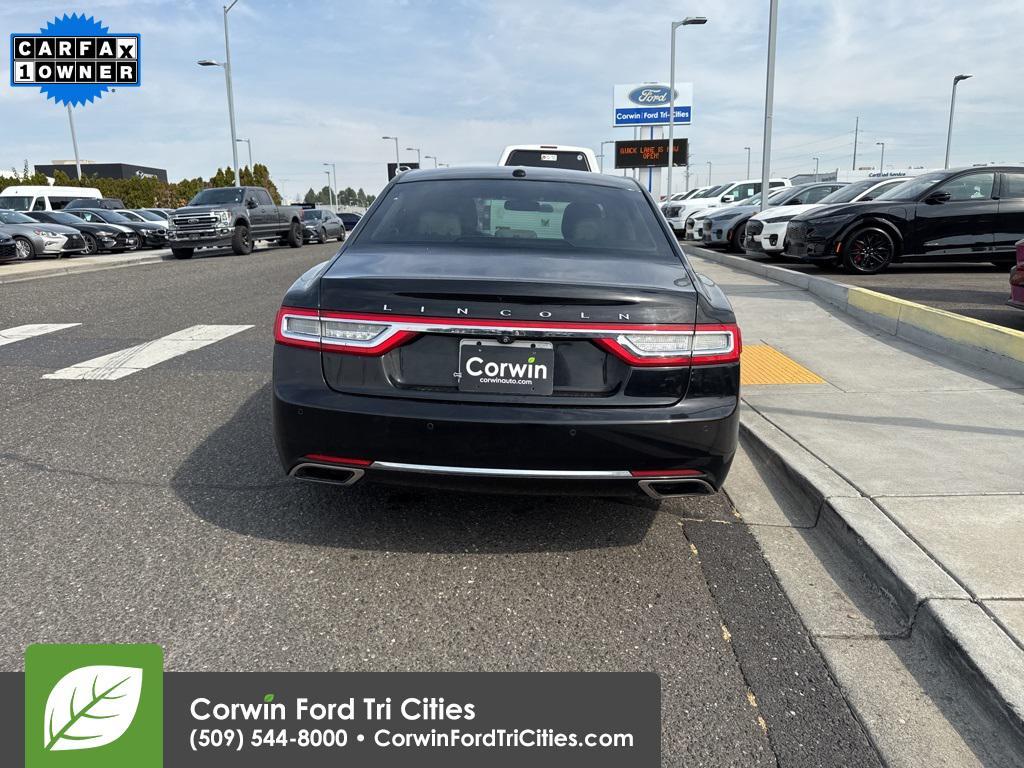 used 2017 Lincoln Continental car, priced at $15,999