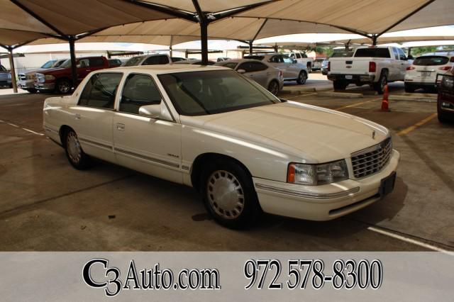 used 1999 Cadillac DeVille car, priced at $4,450
