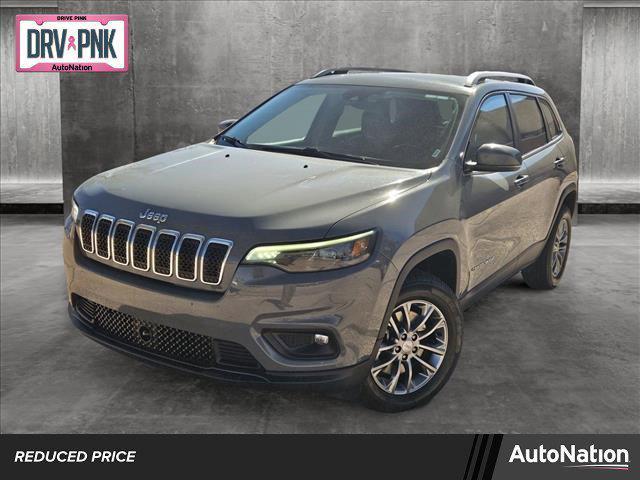 used 2021 Jeep Cherokee car, priced at $19,498