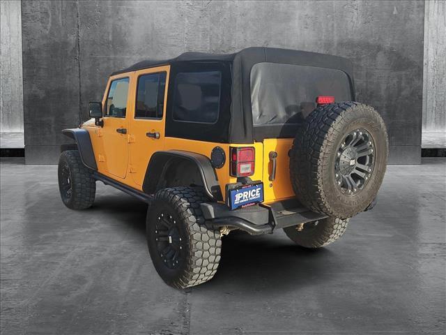 used 2013 Jeep Wrangler Unlimited car, priced at $15,799